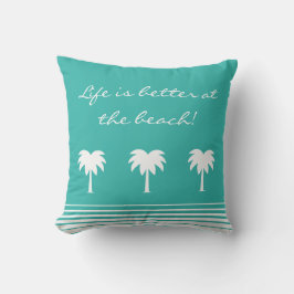 Coussin de décoration extérieur | La vie est plus