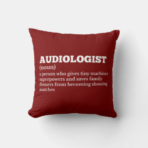 Coussin de définition audiologiste