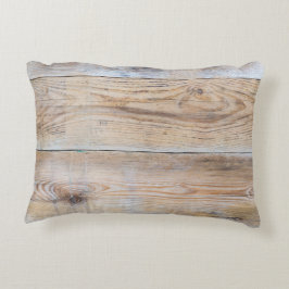 Coussin de design bois