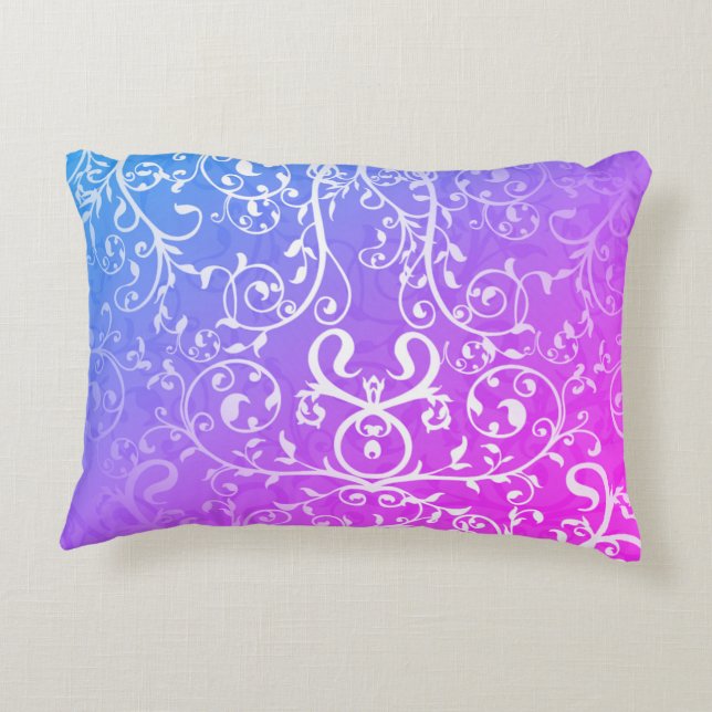 Coussin de design coloré (Dos)