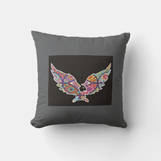 Coussin de design couleur Mandala Eagle