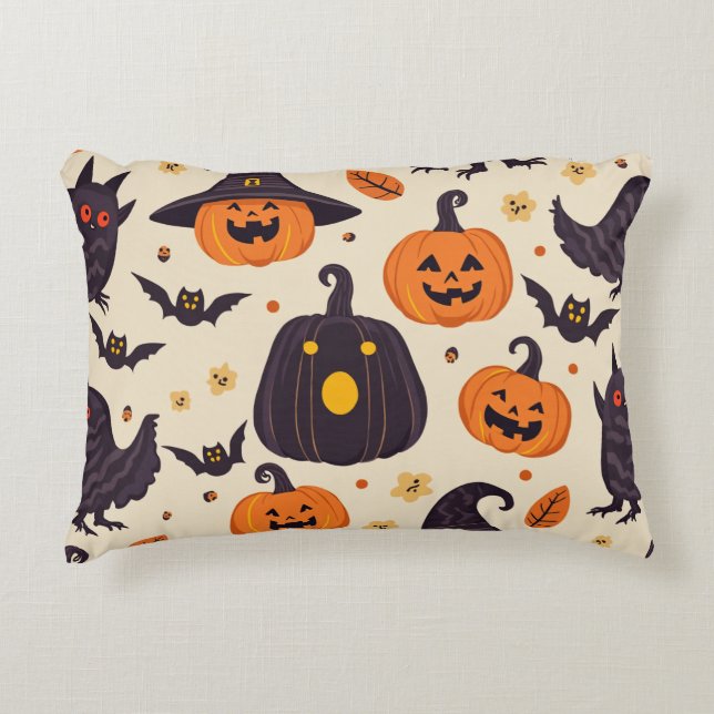 Coussin de design Halloween (Devant)