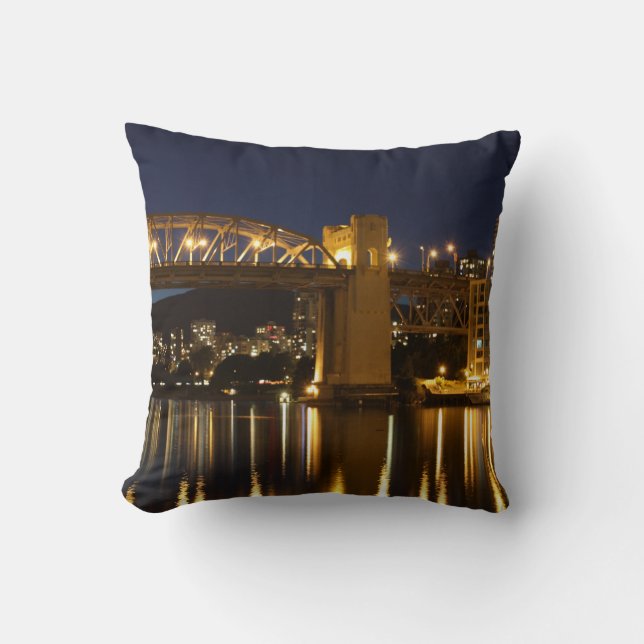 Coussin de deux ponts de Vancouver (Recto)