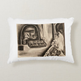 Coussin de douche de mariée gothique