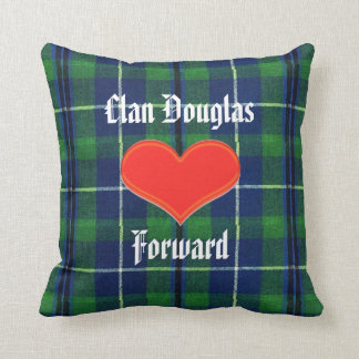 Coussin de Douglas de clan avec Archibald le