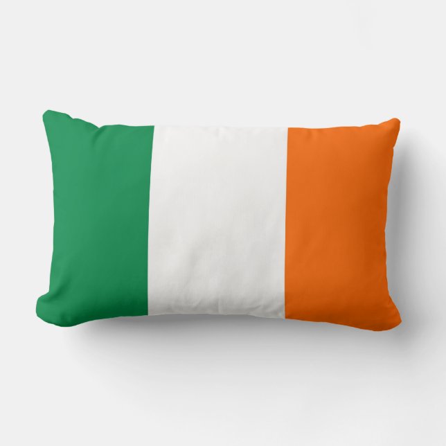 coussin de drapeau de pays de l'Irlande (Recto)