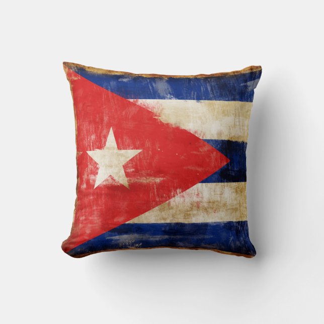 Coussin de drapeau du Cuba (Recto)