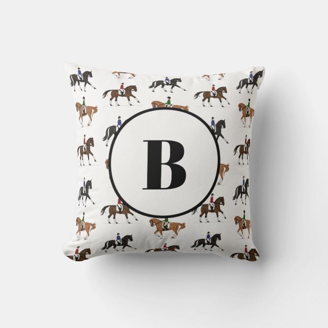 Coussin de dressage de monogramme (Recto)