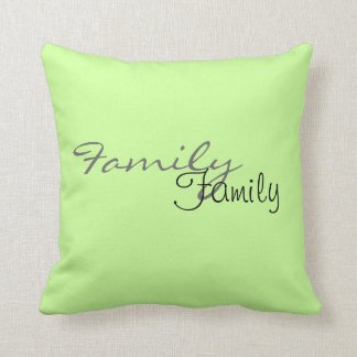 Coussin de famille