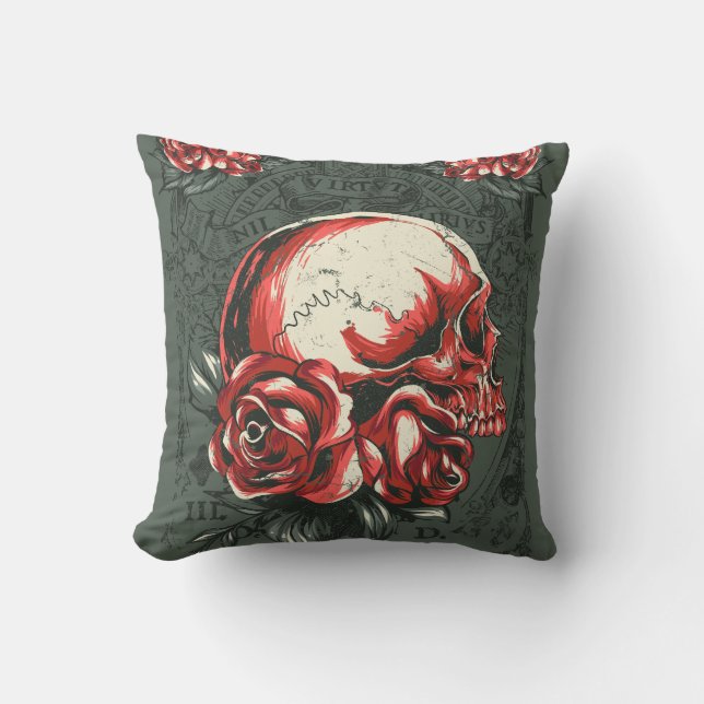 Coussin de fleur de crâne (Recto)