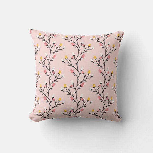 Coussin de fleurs d'automne (Recto)