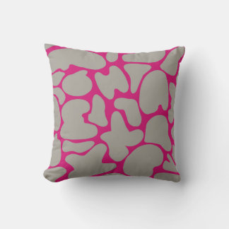 Coussin de fleurs de lettres