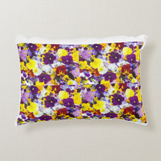 Coussin de fleurs mixtes