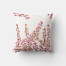 Coussin de fleurs printanières