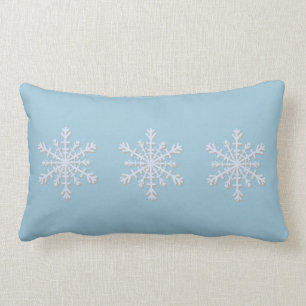 Coussin de flocon de neige de vacances