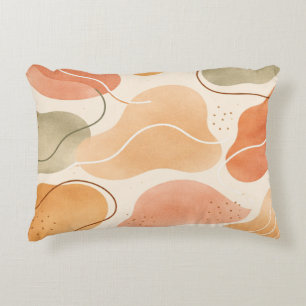 Coussin de forme organique abstraite boho - Terrac