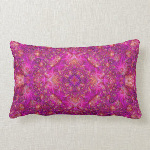 Coussin de Fractually Fuschia