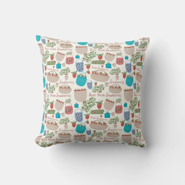 Coussin de fraises (Recto)