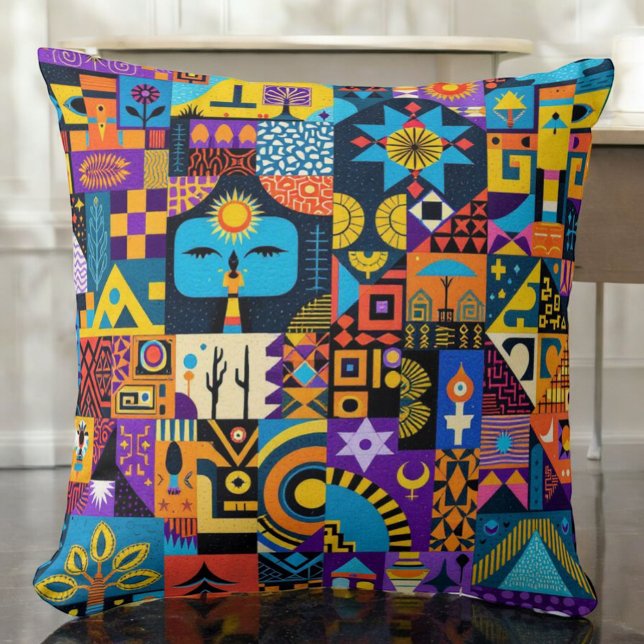 Coussin de géométrie dynamique (Créateur téléchargé)