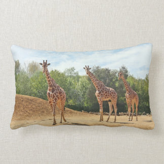 Coussin de girafes