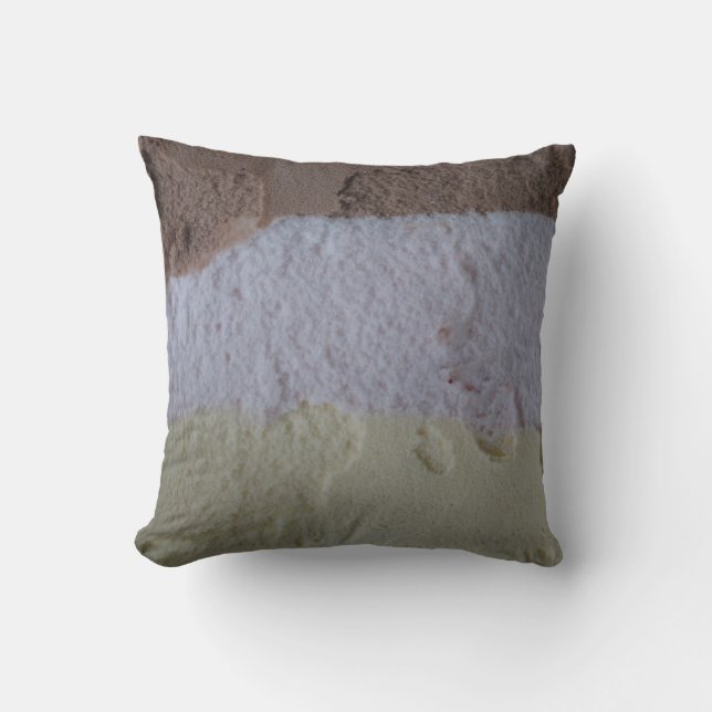 Coussin de glace napolitain - Reverse de vanille (Recto)