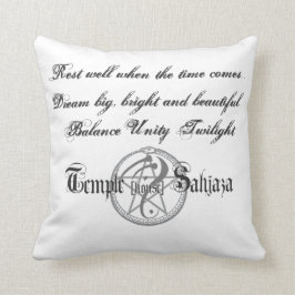 Coussin de "Good Vibes"