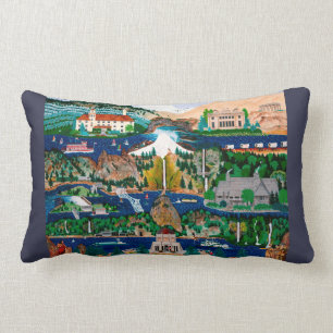 Coussin de gorge du fleuve Columbia