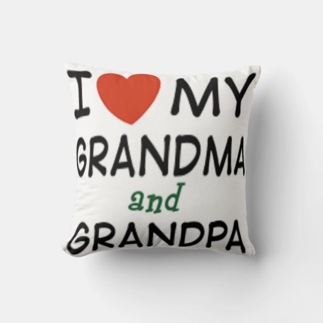Coussin de grand-maman et de grand-papa (Recto)
