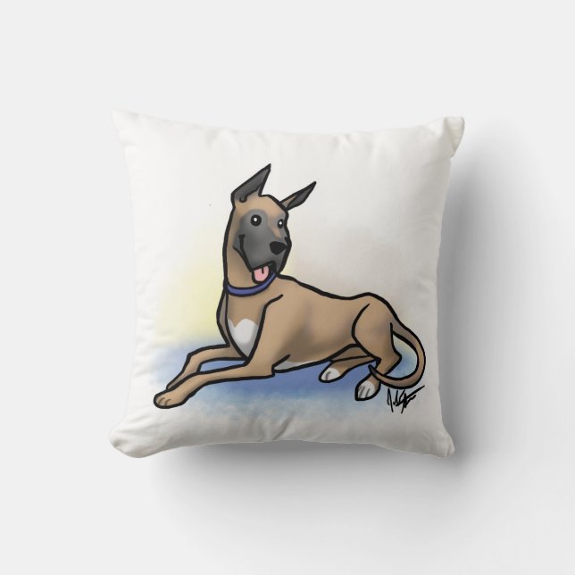 Coussin de great dane (Recto)