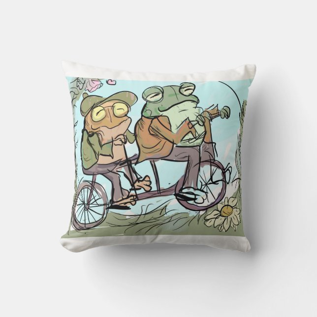 Coussin de grenouille et de crapaud (Recto)
