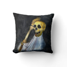Coussin de Halloween Skelleton