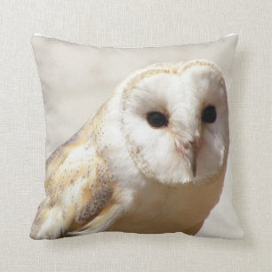 Coussin de hibou de grange de Milou
