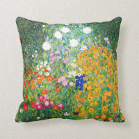 Coussin de jardin d'agrément de Gustav Klimt