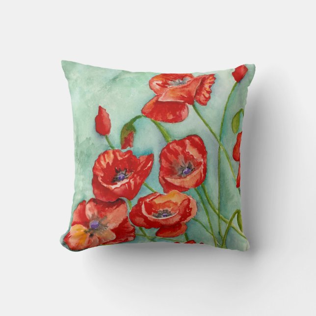 Coussin de JARDIN de PAVOT (Recto)