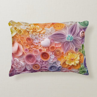 Coussin de jardin fleuri