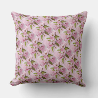 COUSSIN DE JARDIN FLEURS DE POMMIER ROSE PARFUMÉ