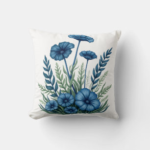 Coussin de jet Boho Botanical Décoration florale