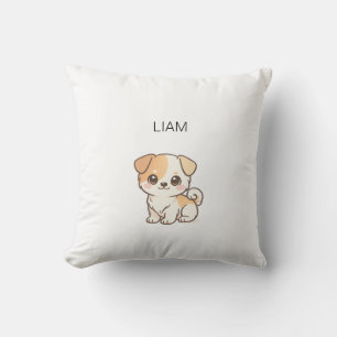 Coussin de jet Chibi Mignon Personnalisé pour la N