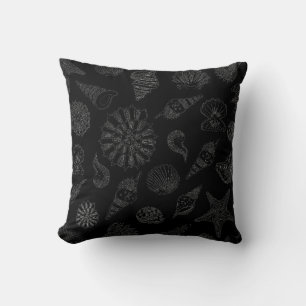 Coussin de jet-Coquilles de plage