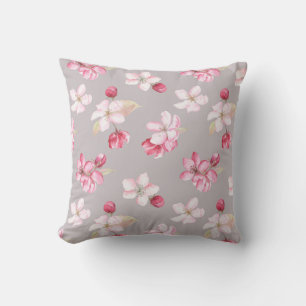 Coussin de jet Cozy Rose Fleur de Cerisier