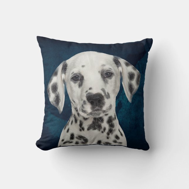 Coussin de jet dalmate (Recto)