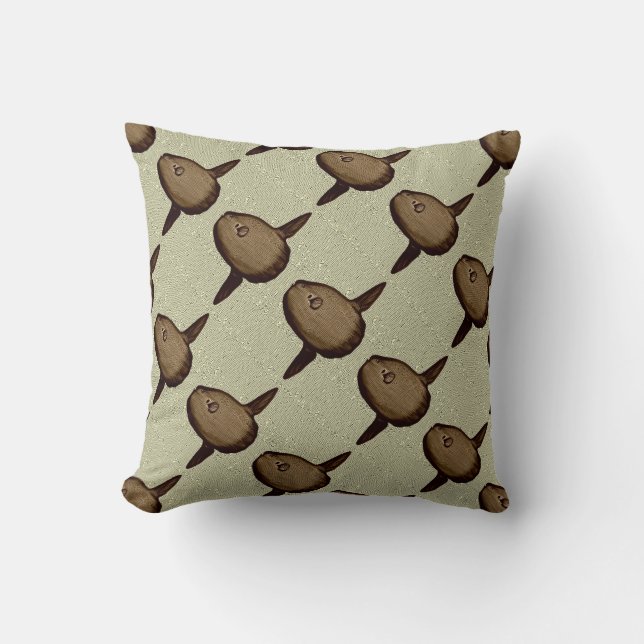 Coussin de jet de banc de Sunfish (Recto)