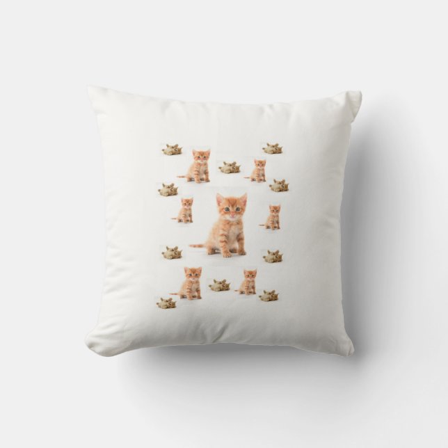 Coussin de jet de chat (Recto)