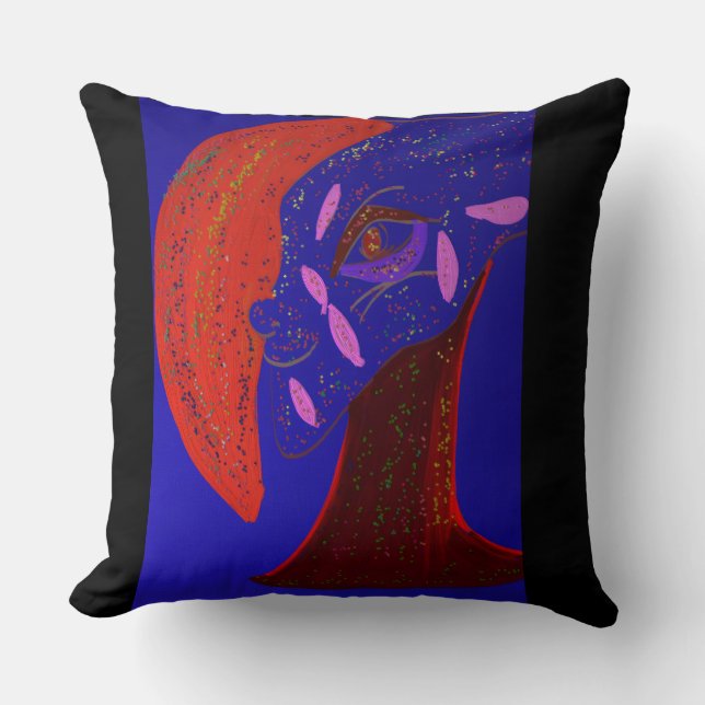 Coussin de jet de créature étonnamment belle (Recto)