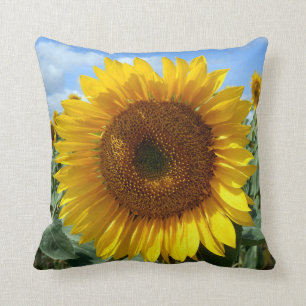 Coussin de jet de tournesol