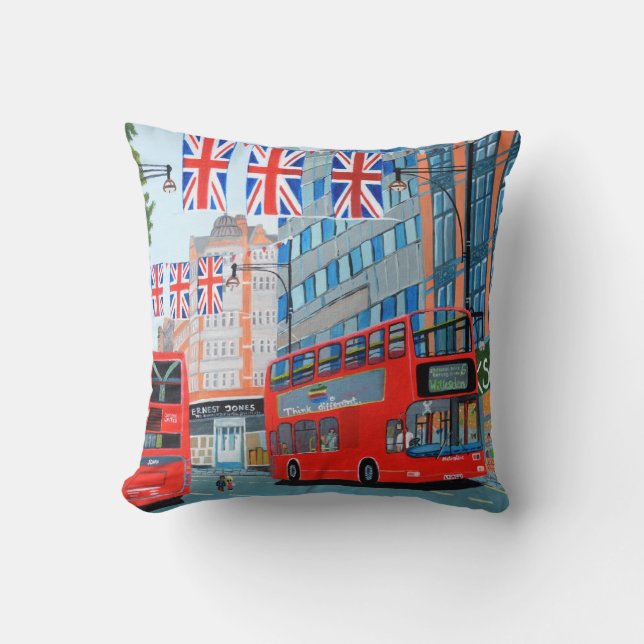 Coussin de jet en polyester (Recto)
