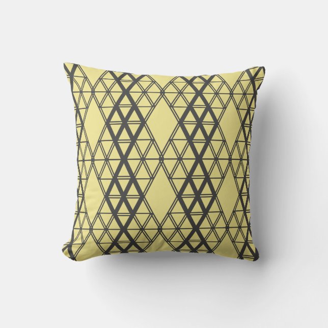 Coussin de jet Géométrie Obsession (Recto)
