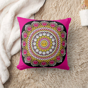 Coussin de jet Mandala