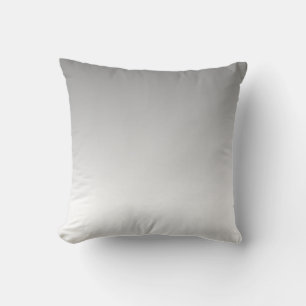 Coussin de jet minimalisme gris blanc