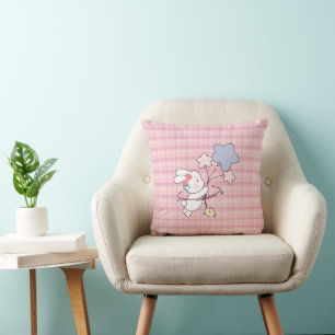 Coussin de jet Pastel Rabbit